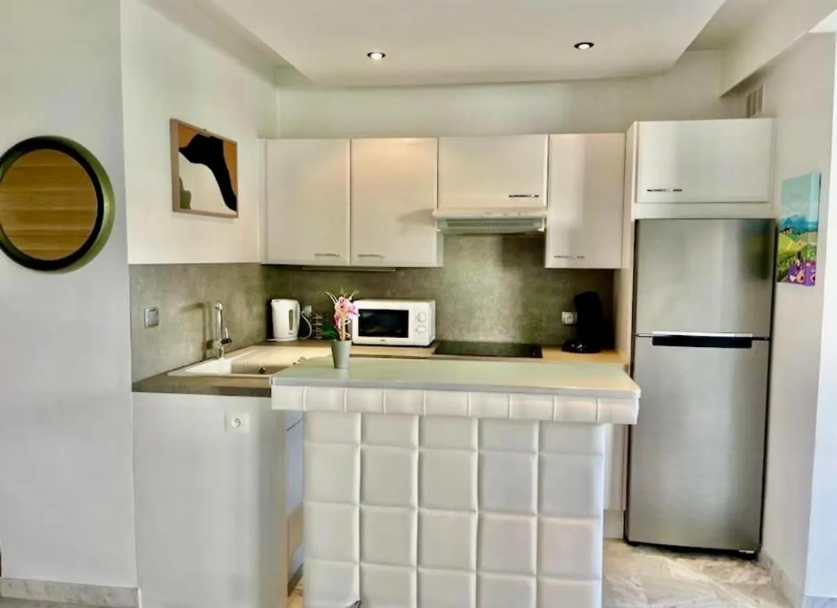 Apartment Magnifique T2 Residence Luxe Mandelieu Cannes Plage Privee Piscine Tennis Restaurant France